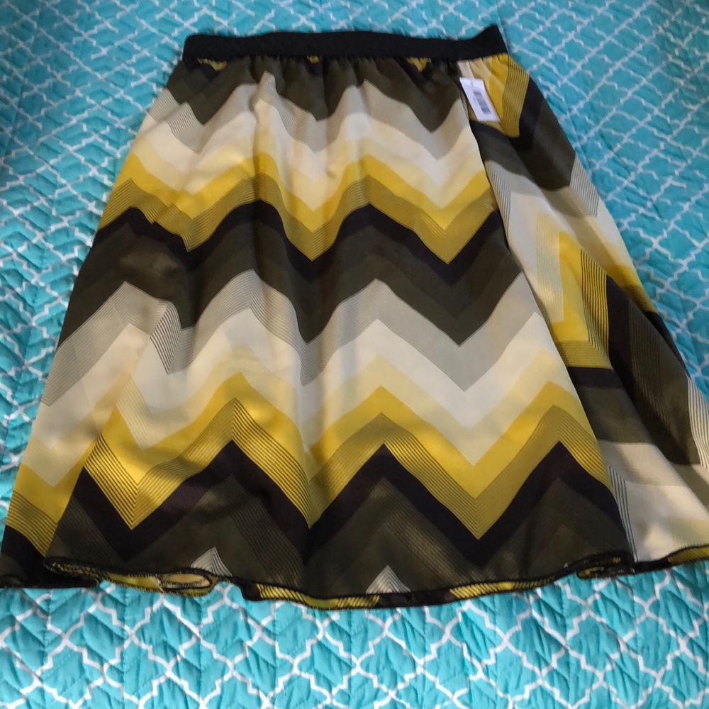 LulaRoe Printed Skirt